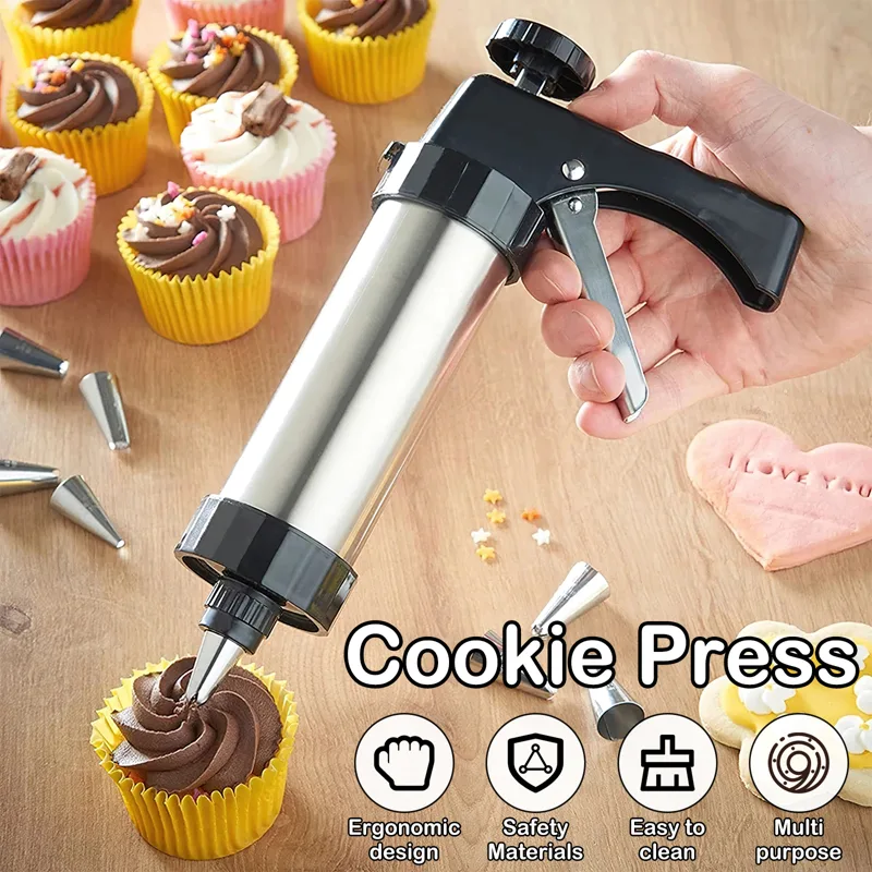 ชุดเครื่องทำคุกกี้แบบกดพร้อมหั - Churros Maker Gun บทวิจารณ์และราคา