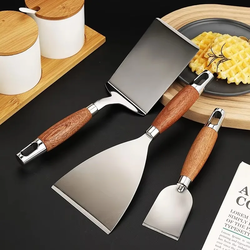 ตะหลิวหัวเหลี่ยม/สี่เหลี่ยมผืน - Okonomiyaki Spatula บทวิจารณ์และราคา