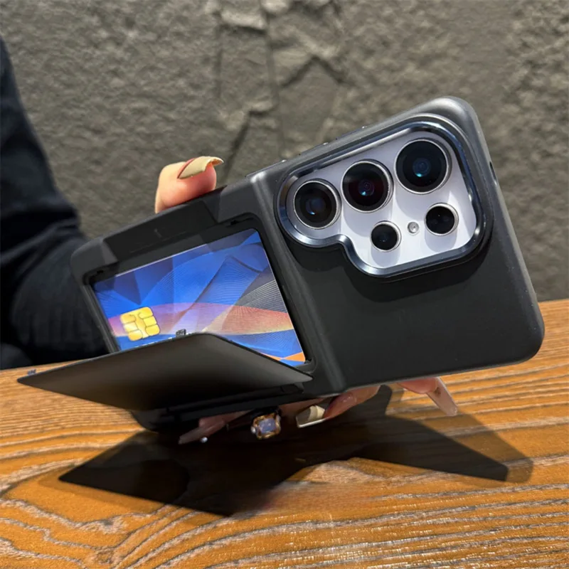 เคสโทรศัพท์แบบพับได้หรูหรา พร้ - Taco Stand Holder บทวิจารณ์และราคา