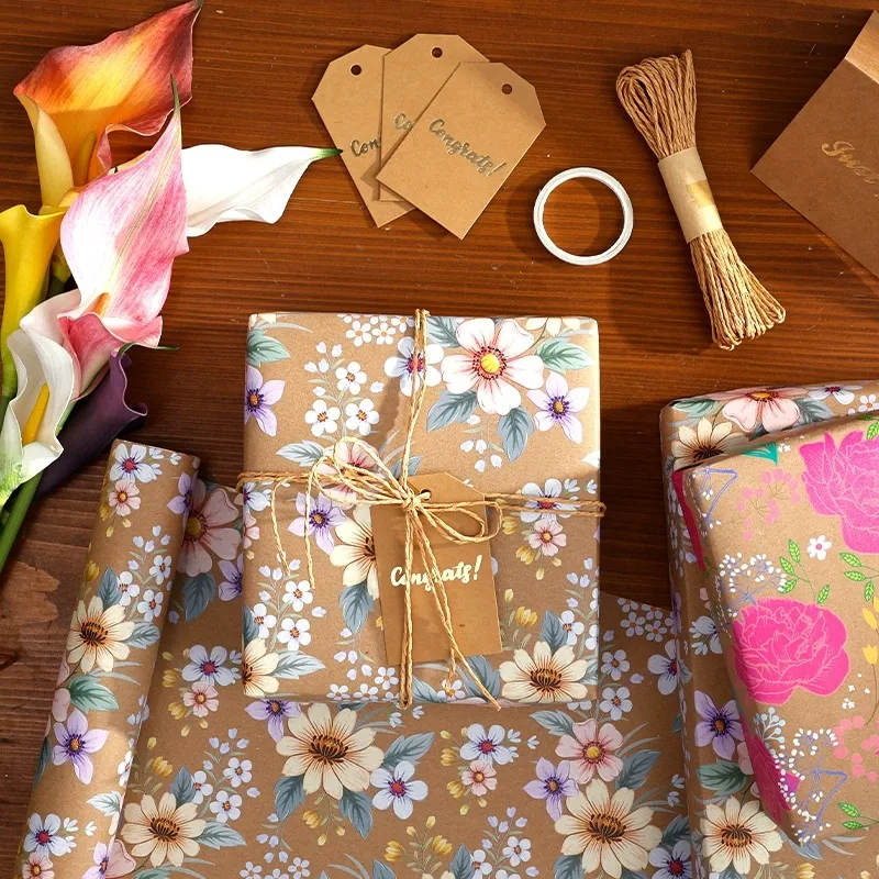 กระดาษห่อของขวัญลายดอกไม้ฤดูใบ - Spring Roll Wrapper บทวิจารณ์และราคา