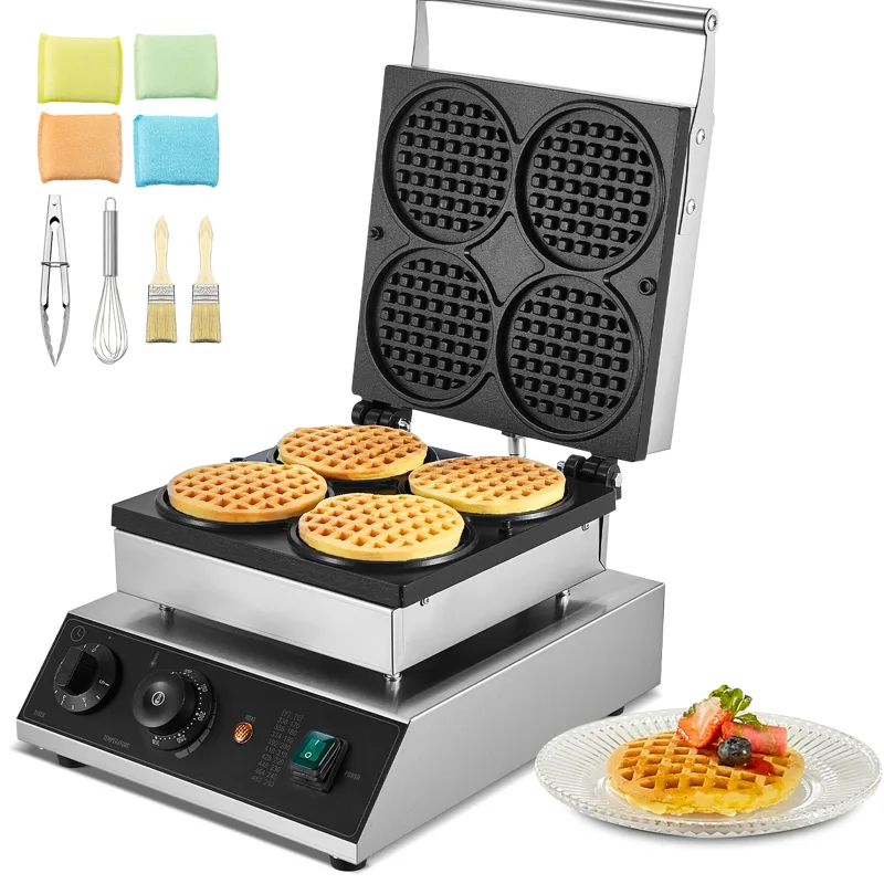 SucceBuy 4 PCS Commercial เครื - Mini Pancake Griddle บทวิจารณ์และราคา
