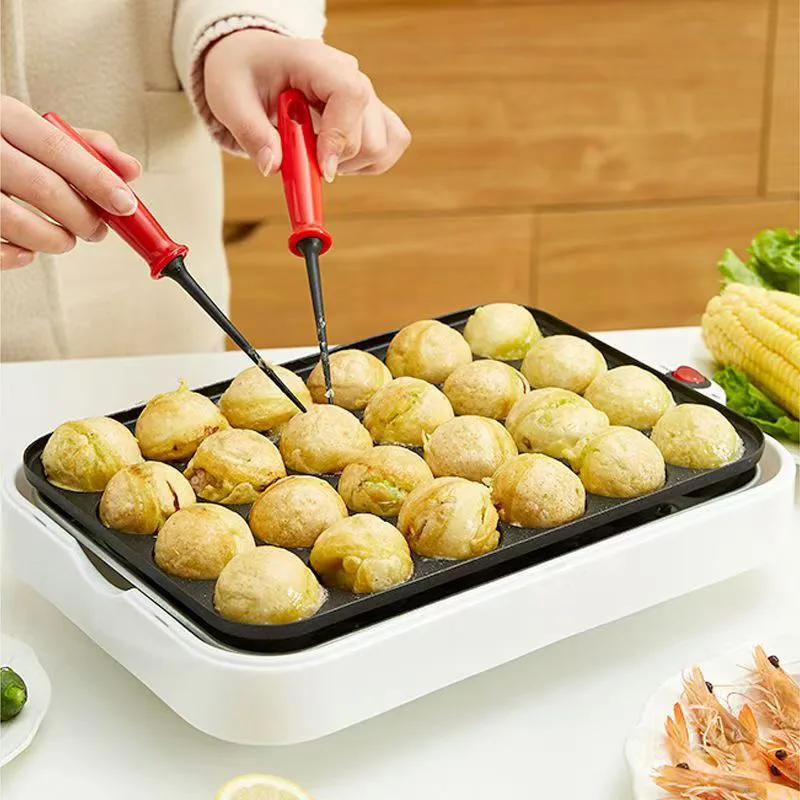 220V Chibi Maruko เครื่องเบเกอ - Takoyaki Grill Plate บทวิจารณ์และราคา