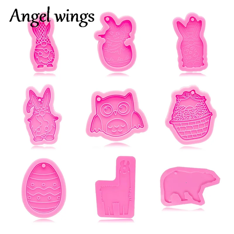 DY0943ซิลิโคน Easter Bunny/ไข่ - Bunny Cake Mold บทวิจารณ์และราคา
