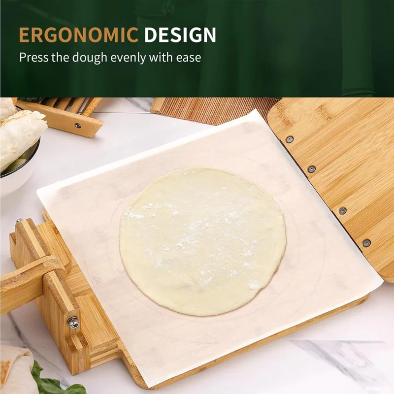เครื่องทำตอร์ติญญ่าจากไม้ไผ่แล - Dumpling Press Set บทวิจารณ์และราคา
