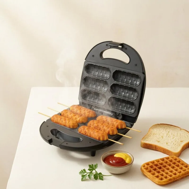 เครื่องทำคอร์นด็อก แบบสองด้าน  - Corn Dog Stick บทวิจารณ์และราคา