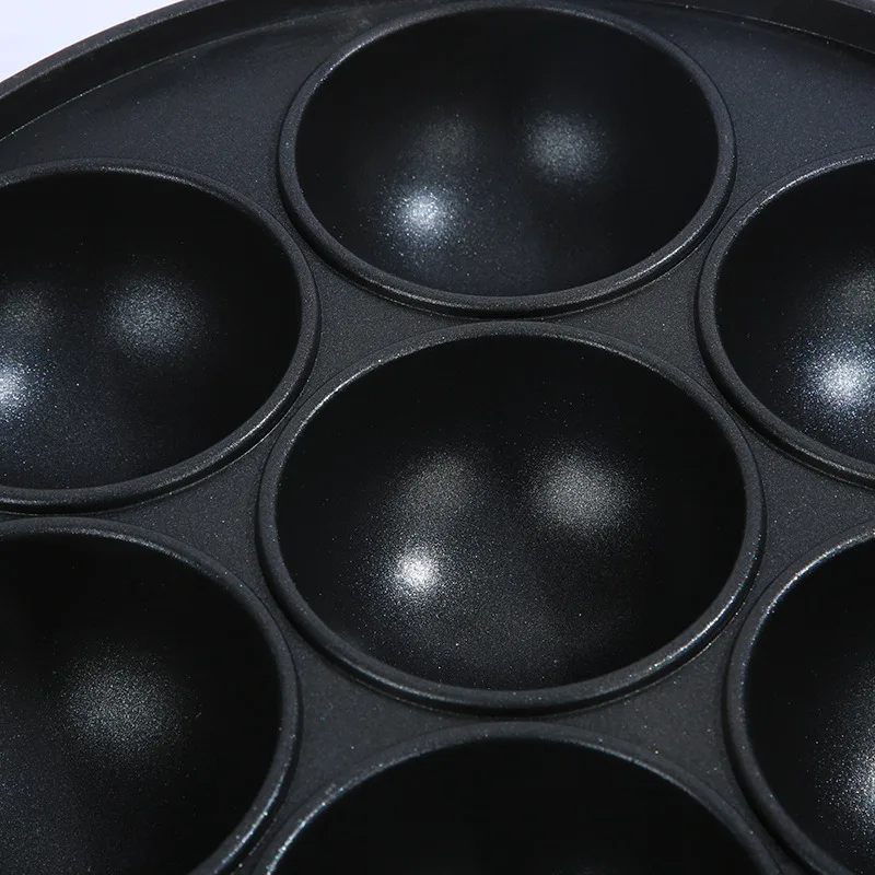 ถาดทำเค้กเหล็กหล่อ7หลุมกระทะทำ - Egg Waffle Pan บทวิจารณ์และราคา