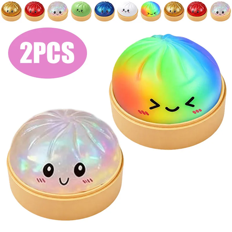 ของเล่นบีบ Bao Bun Squishy พร้ - Bao Steamer Bamboo บทวิจารณ์และราคา