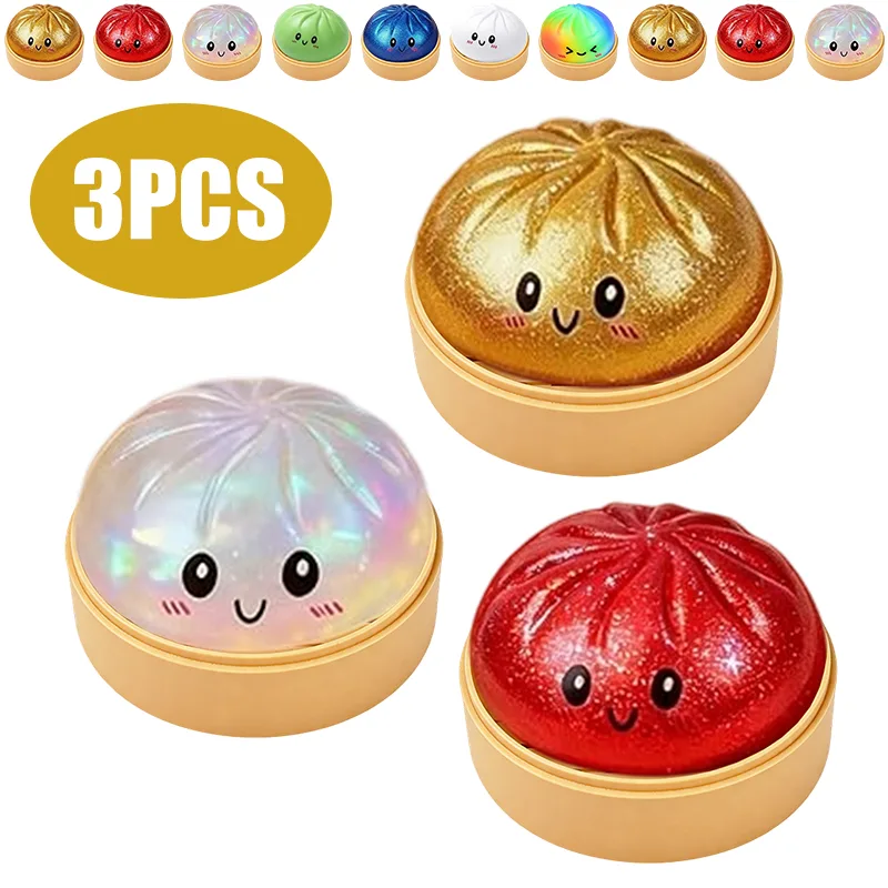 ของเล่นบีบ Bao Bun Squishy พร้ - Bao Steamer Bamboo บทวิจารณ์และราคา