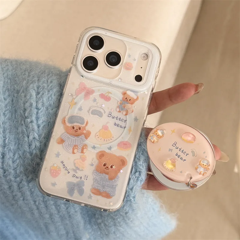 เคสโทรศัพท์แม่เหล็กการ์ตูนหมีน - Taco Stand Holder บทวิจารณ์และราคา