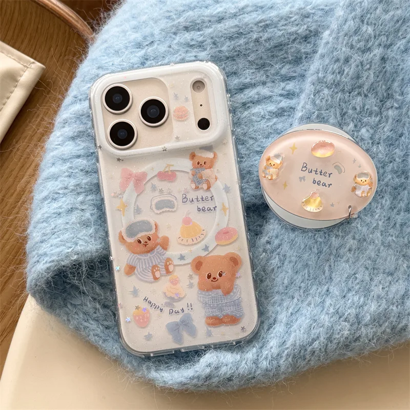 เคสโทรศัพท์แม่เหล็กการ์ตูนหมีน - Taco Stand Holder บทวิจารณ์และราคา