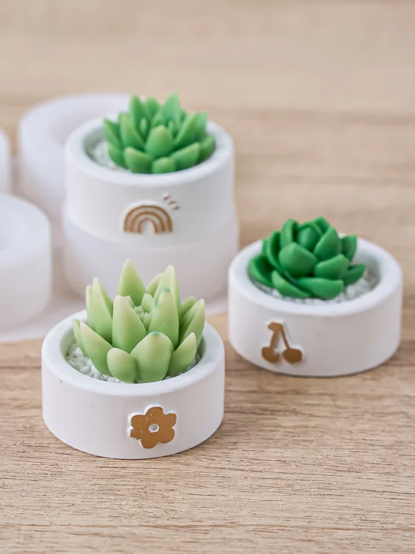 รอบเทียนถ้วยผู้ถือแม่พิมพ์ซิลิ - Potsticker Mold บทวิจารณ์และราคา