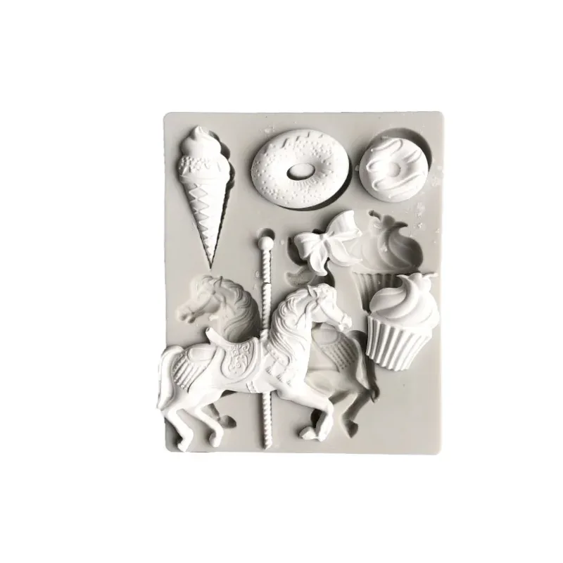 Trojan Horse ไอศกรีมโดนัทซิลิโ - Donut Mold Silicone บทวิจารณ์และราคา