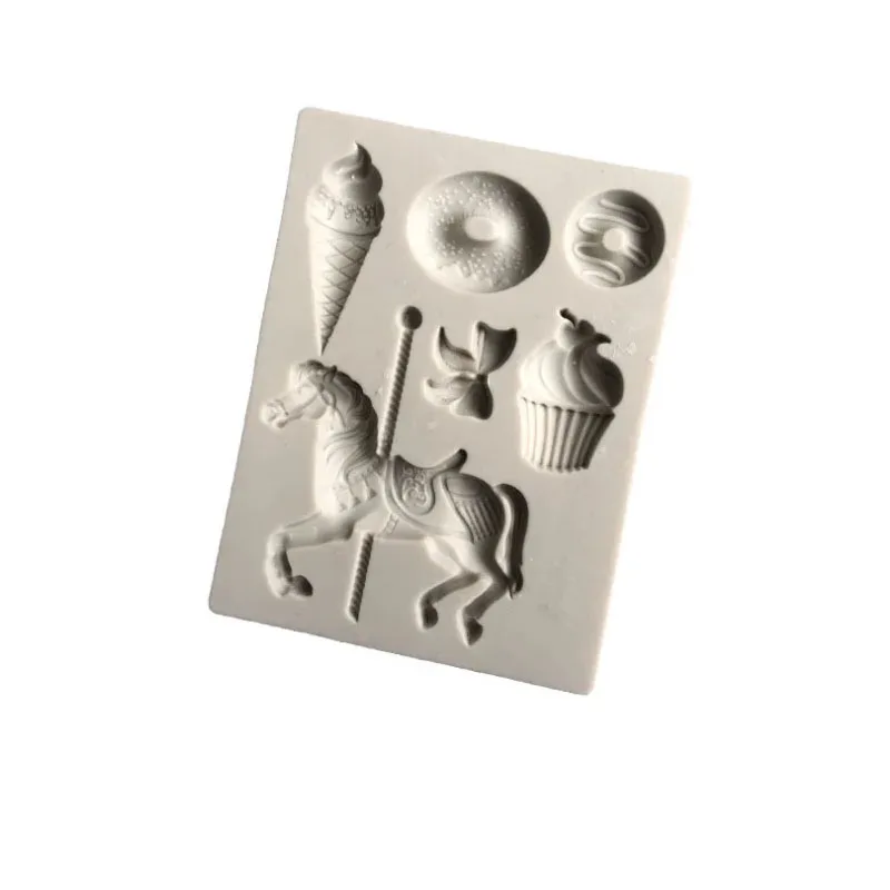 Trojan Horse ไอศกรีมโดนัทซิลิโ - Donut Mold Silicone บทวิจารณ์และราคา