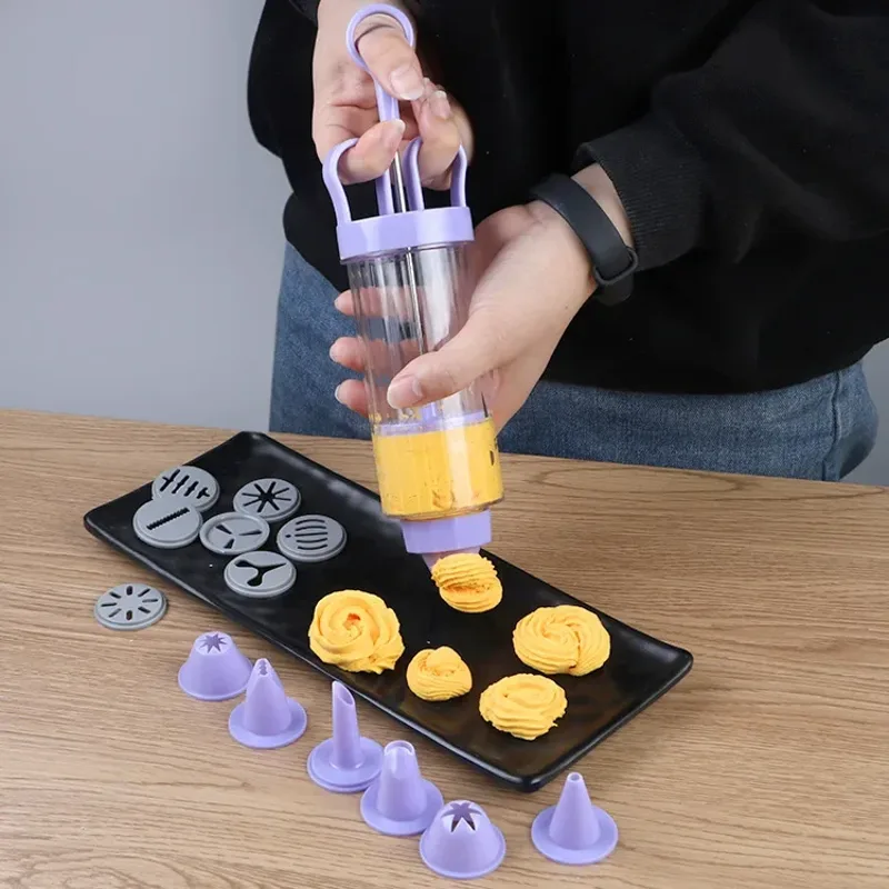 เครื่องกดคุกกี้ด้วยตนเองเครื่อ - Churros Maker Gun บทวิจารณ์และราคา