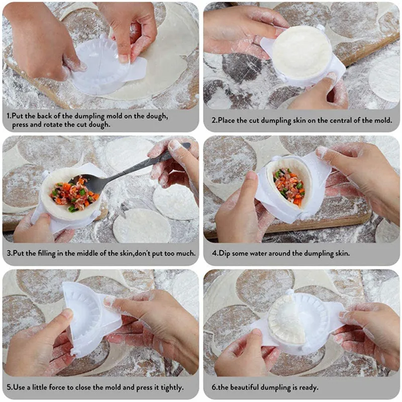 4 ขนาด Dumpling แม่พิมพ์ DIY ก - Dumpling Press Set บทวิจารณ์และราคา