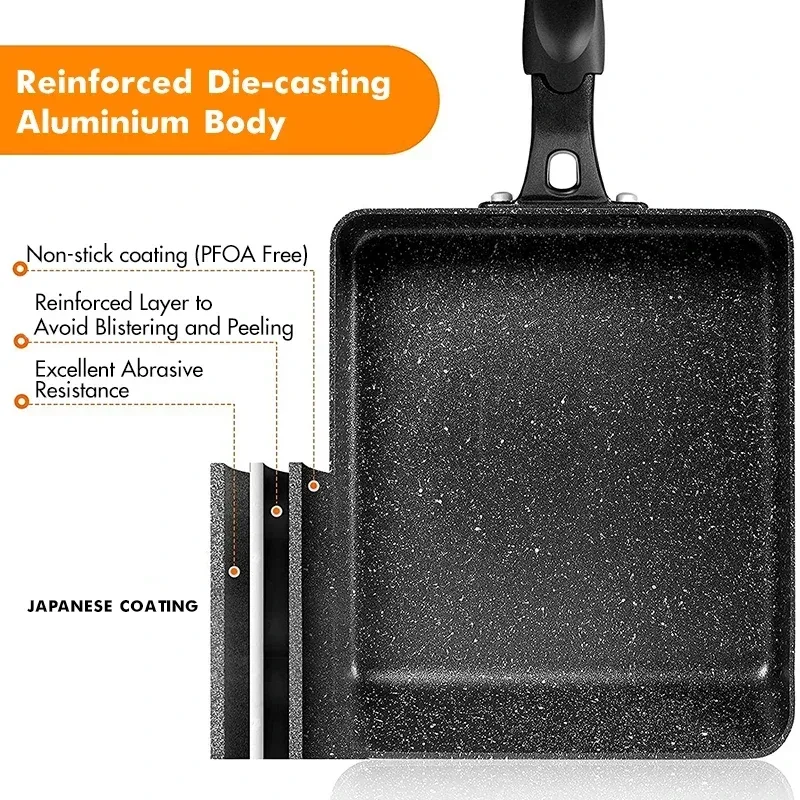กระทะกระทะทำไข่เจียวญี่ปุ่น/ทา - Egg Waffle Pan บทวิจารณ์และราคา