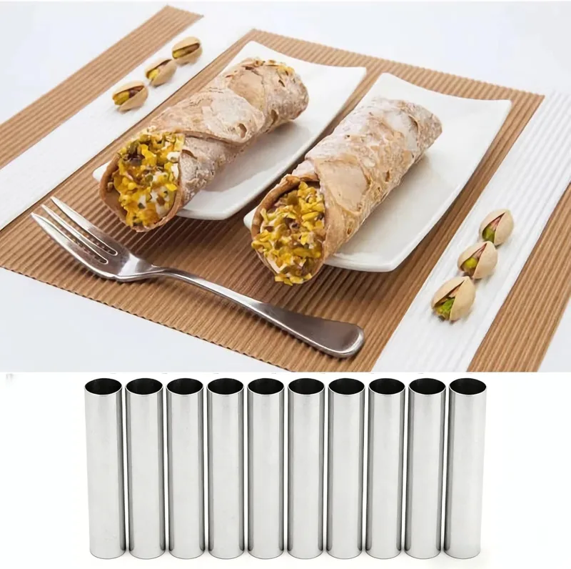 หลอดคานโนลี 10/20 ชิ้น, สแตนเล - Danish Pancake Pan บทวิจารณ์และราคา