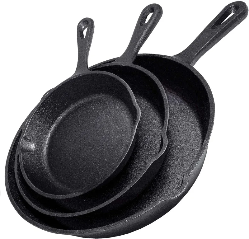 กระทะเหล็กหล่อขนาด 14/16/20 ซม - Cast Iron Corn บทวิจารณ์และราคา