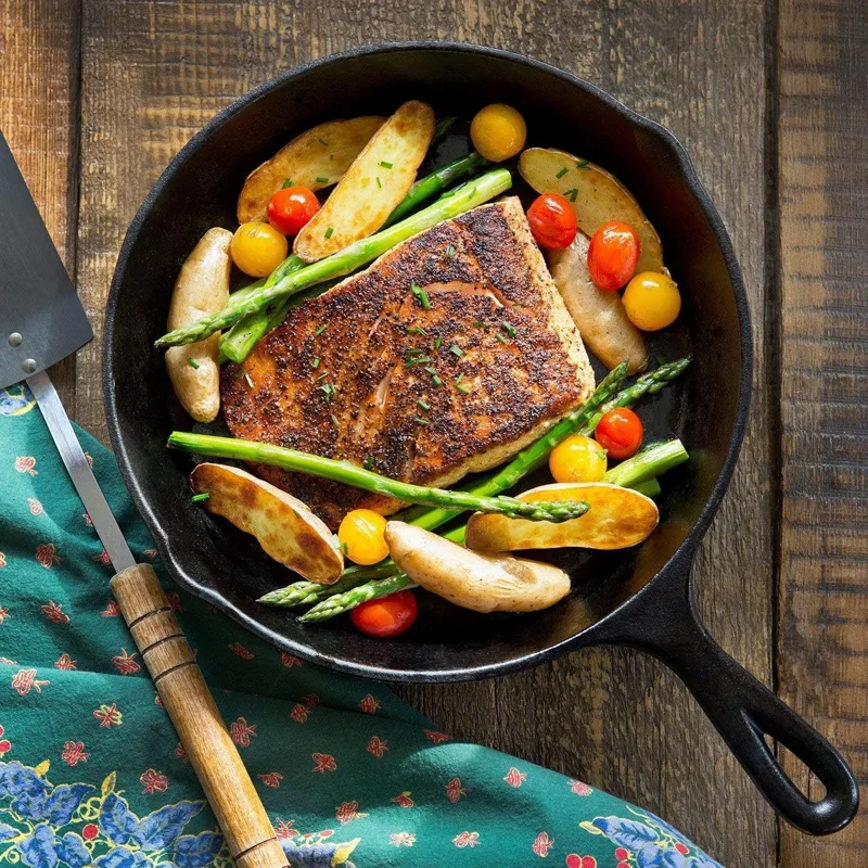 กระทะเหล็กหล่อขนาด 14/16/20 ซม - Cast Iron Corn บทวิจารณ์และราคา