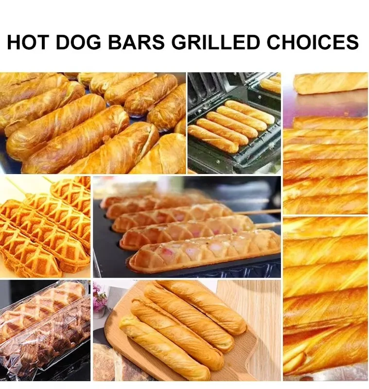 เครื่องทำวาฟเฟิลบาร์ 6 ชิ้น แบ - Corn Dog Stick บทวิจารณ์และราคา