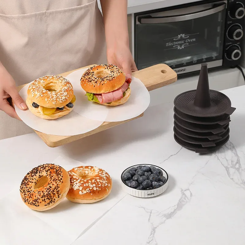 ชุดแม่พิมพ์ซิลิโคนเครื่องมือทำ - Donut Mold Silicone บทวิจารณ์และราคา