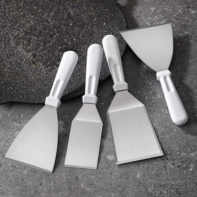 ไม้พายเค้กสแตนเลสพร้อมด้ามจับพ - Okonomiyaki Spatula บทวิจารณ์และราคา