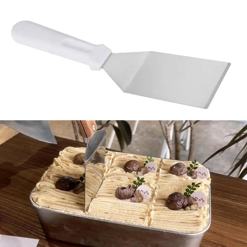 ไม้พายเค้กสแตนเลสพร้อมด้ามจับพ - Okonomiyaki Spatula บทวิจารณ์และราคา