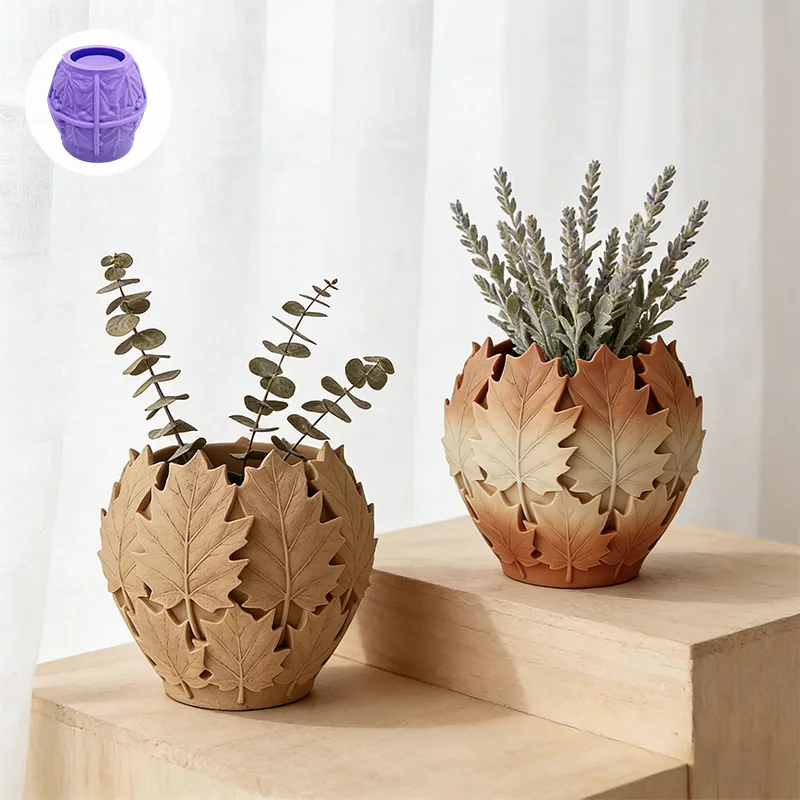 แม่พิมพ์ซิลิโคนรูปใบไม้ที่มีพื - Potsticker Mold บทวิจารณ์และราคา