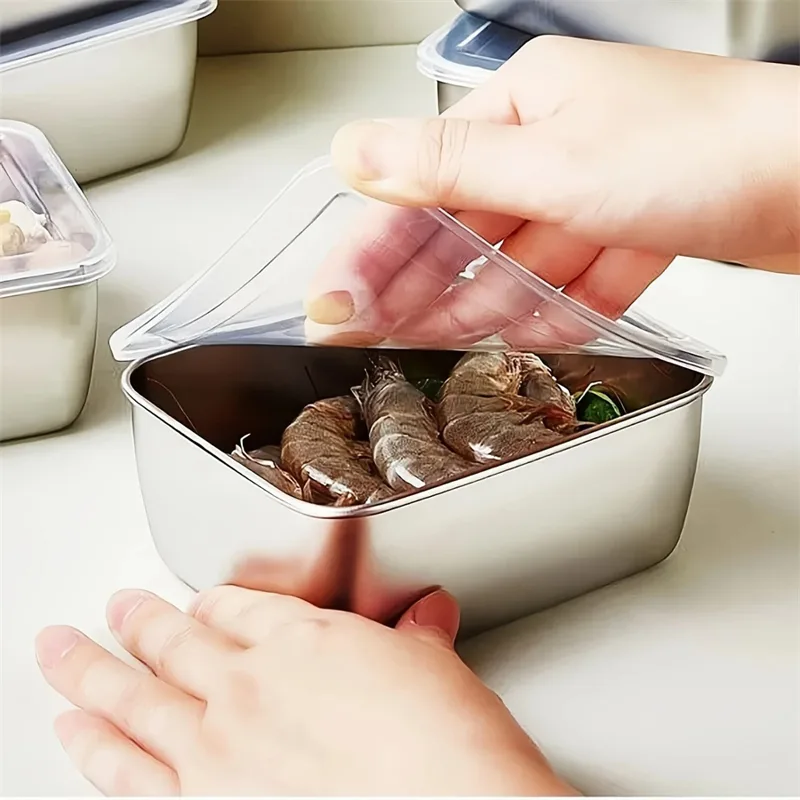 1/3/5pcs สแตนเลสกล่องเก็บอาหาร - Dim Sum Basket บทวิจารณ์และราคา