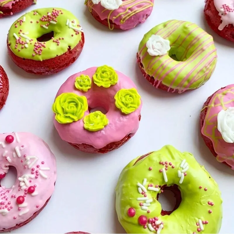 แม่พิมพ์ซิลิโคนโดนัท4รู1ชิ้นทน - Donut Mold Silicone บทวิจารณ์และราคา