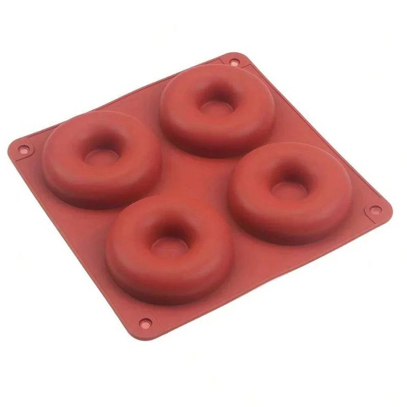 แม่พิมพ์ซิลิโคนโดนัท4รู1ชิ้นทน - Donut Mold Silicone บทวิจารณ์และราคา
