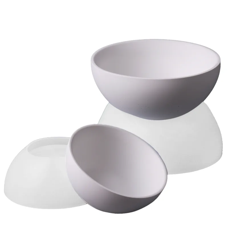 คอนกรีตชามซิลิโคนแม่พิมพ์เทียน - Potsticker Mold บทวิจารณ์และราคา