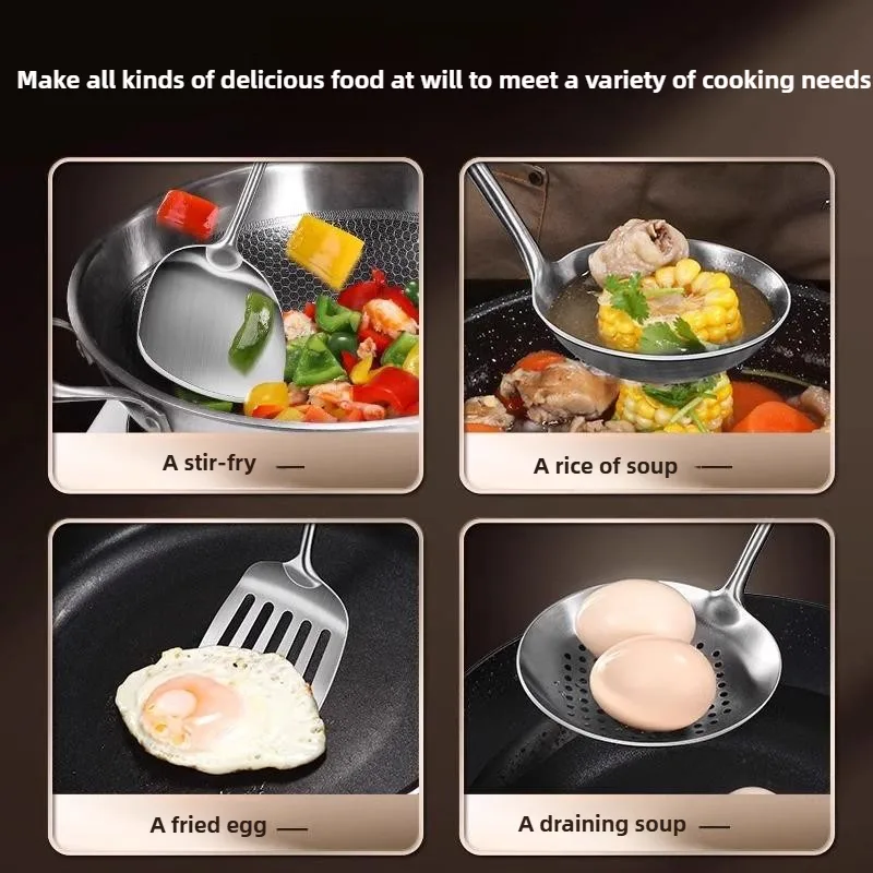 ตะหลิวสแตนเลสสำหรับทำอาหาร ชุด - Okonomiyaki Spatula บทวิจารณ์และราคา
