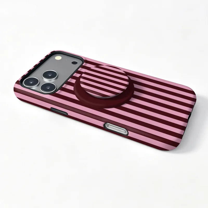 เคสแม่เหล็กแบบลายทางสำหรับ iPh - Taco Stand Holder บทวิจารณ์และราคา