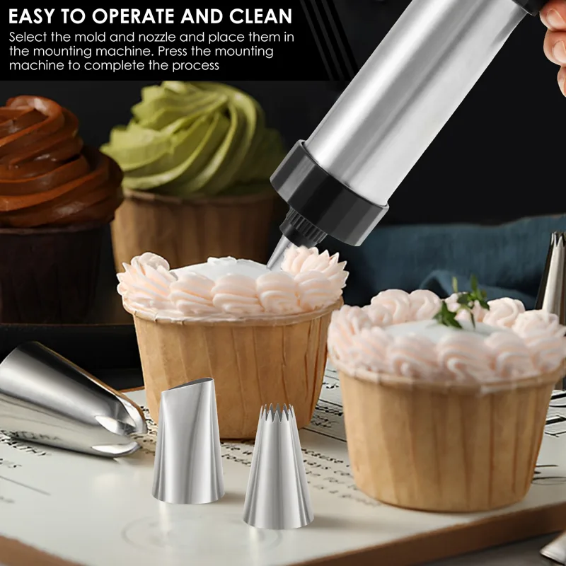 ชุดเครื่องทำชูโรส์สแตนเลส พร้อ - Churros Maker Gun บทวิจารณ์และราคา