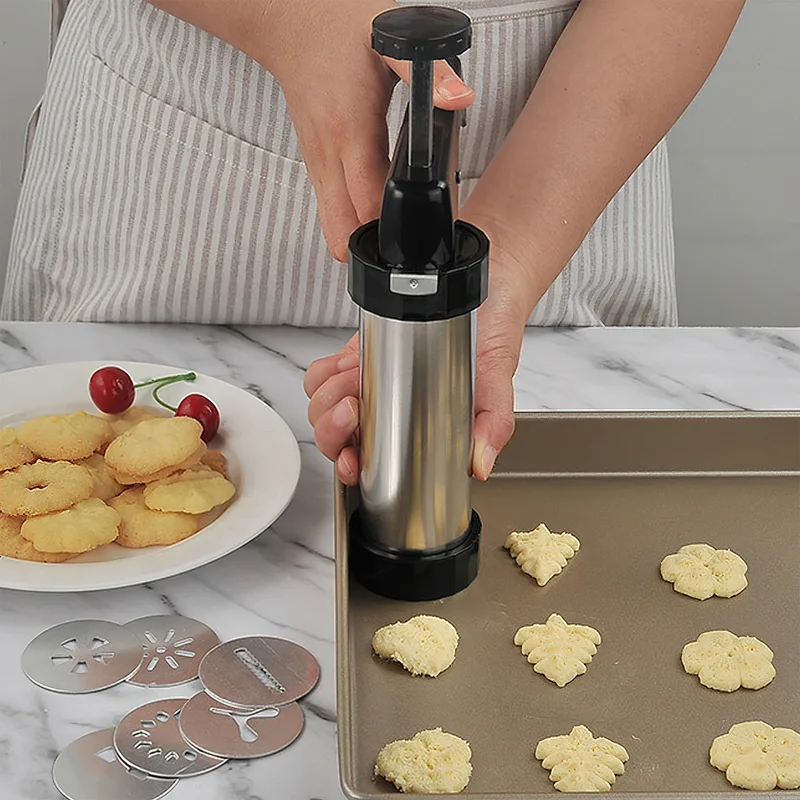ชุดเครื่องทำคุกกี้คริสต์มาสพร้ - Churros Maker Gun บทวิจารณ์และราคา