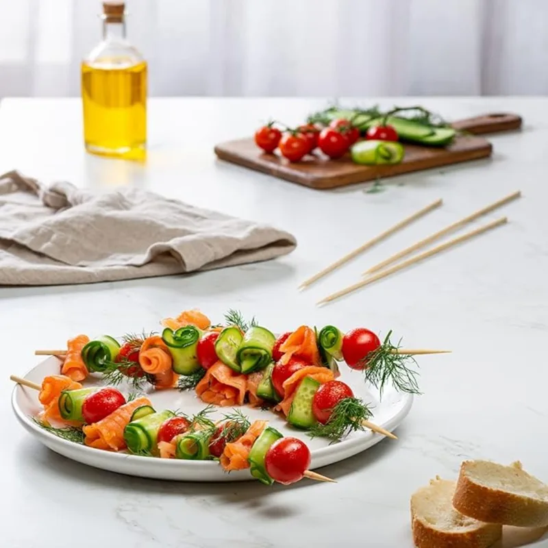 ไม้เสียบบาร์บีคิวไม้ไผ่ 90-135 - Corn Dog Stick บทวิจารณ์และราคา