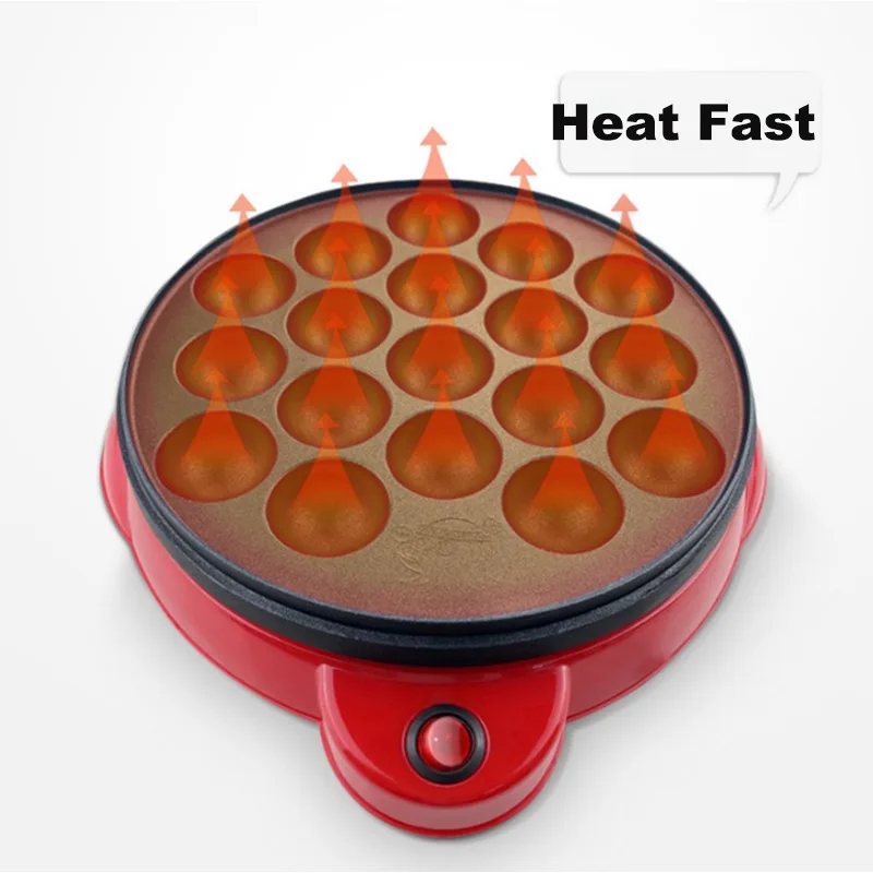 220V Chibi Maruko เครื่องเบเกอ - Takoyaki Grill Plate บทวิจารณ์และราคา